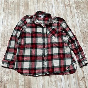 Old Navy Flannel top size xl